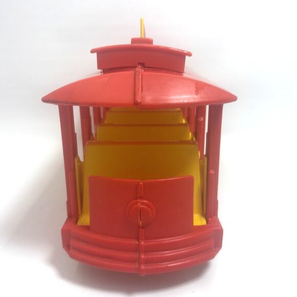 1977 Mister Rogers Ideal Toy Trolly Fred Roger’s Rare Neighborhood Trolley - Picture 4 of 7
